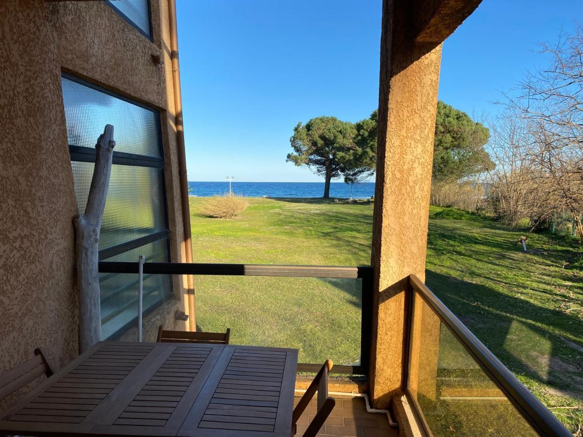 Residence Santa Lucia, Studio Avec Piscine , Vue Mer Et Pied Dans L'Eau , Moriani-Plage Екстериор снимка