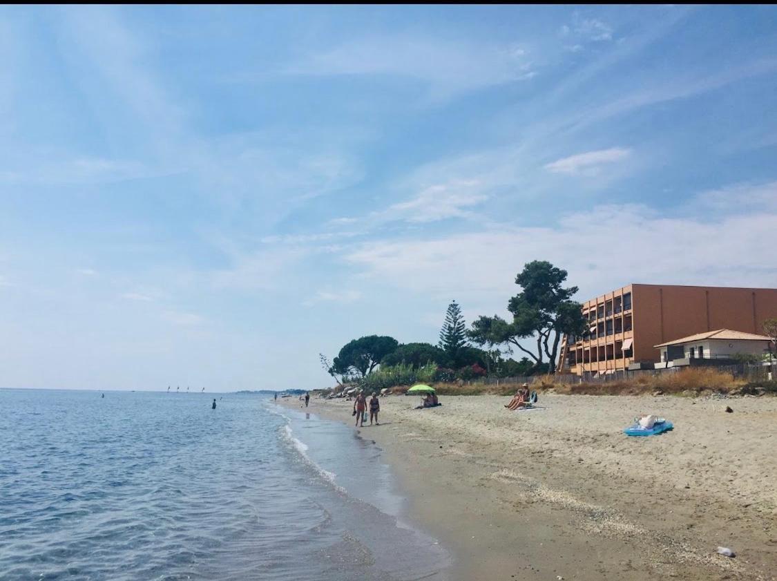 Residence Santa Lucia, Studio Avec Piscine , Vue Mer Et Pied Dans L'Eau , Moriani-Plage Екстериор снимка